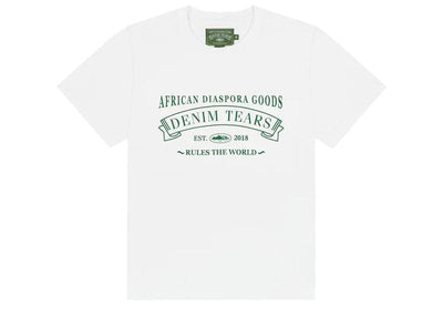 Corteiz streetwear Corteiz x Denim Tears Logo Tee White