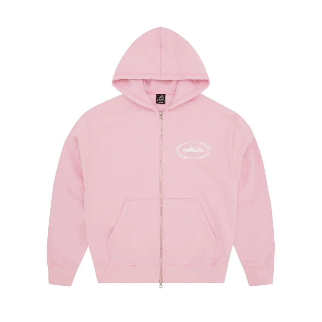 Supreme Accent Brushed Zip Up Hooded Sweater White – Court Order Supreme Accent Brushed Zip Up Hooded Sweater White – Court Order