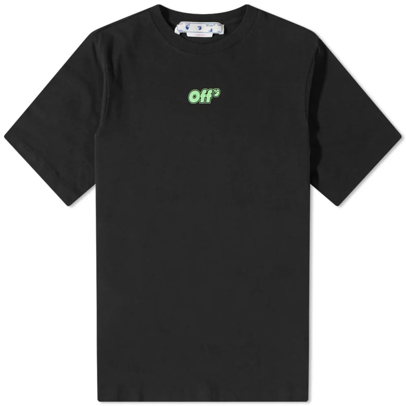 Off-White Rave Flyer Skate Tee Green