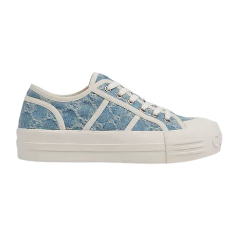 Gucci Chunky Sneakers Light Blue Denim (Women&