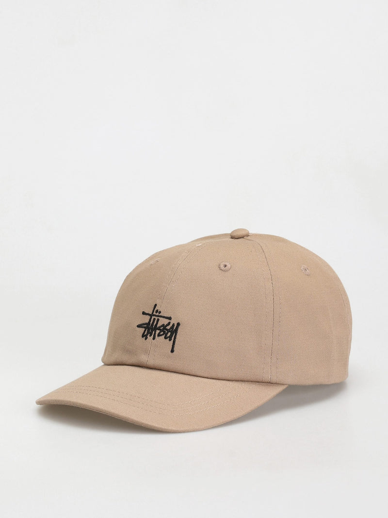 Stussy Basic Stock Low Pro Cap Dark Khaki