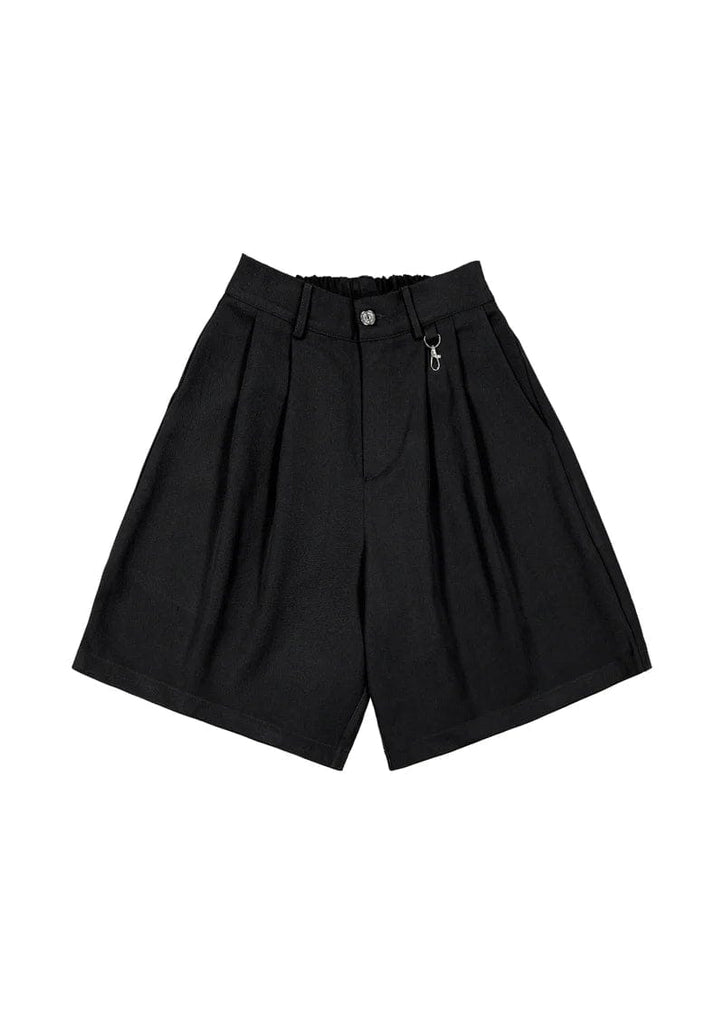 Sweats Collective Pleated Shorts Black – Court Order