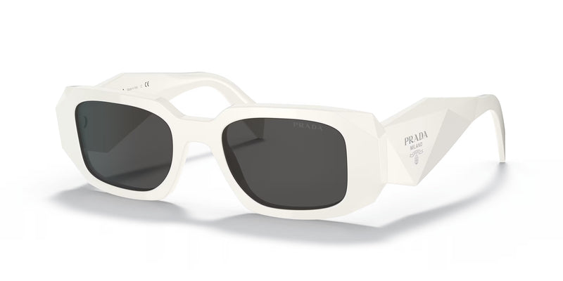 Prada Rectangle Sunglasses White (PR17WS-1425S0-49)