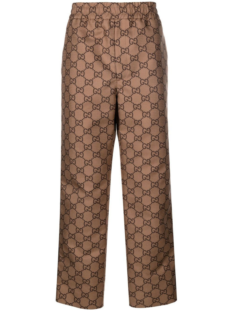 Gucci GG Allover Ripstop Trousers