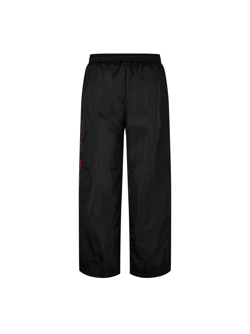 Off-White Outline Diagonal Nylon Trackpants Black 