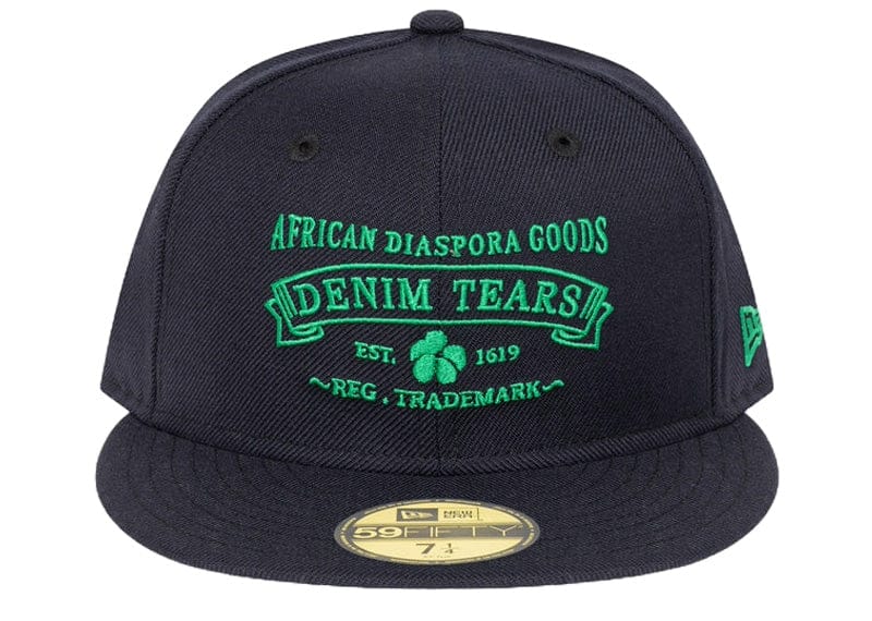 Denim Tears Accessories Denim Tears ADG Logo Cap Navy