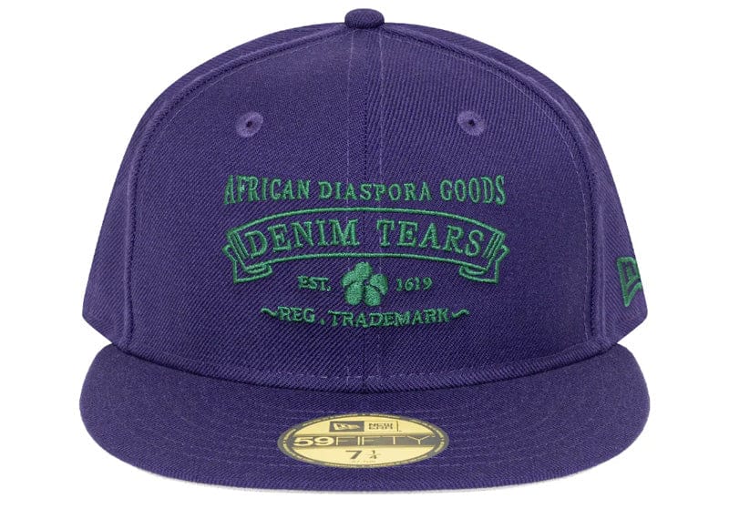 Denim Tears Accessories Denim Tears ADG Logo Cap Purple