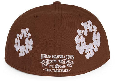 Denim Tears Streetwear Denim Tears Cap Brown