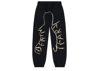 Denim Tears streetwear Denim Tears Chicken Bone Sweatpants Black