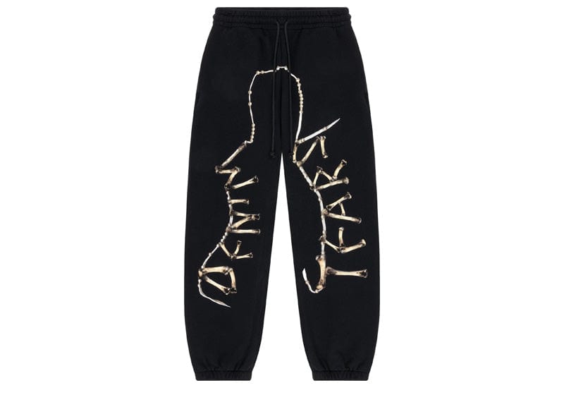 Denim Tears streetwear Denim Tears Chicken Bone Sweatpants Black