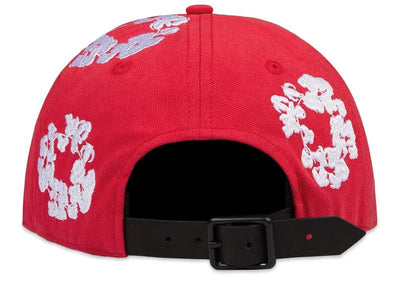 Denim Tears Accessories Denim Tears Cotton Wreath Adjustable Cap Red