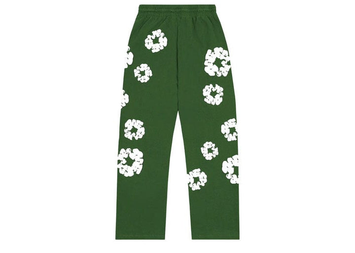 Denim Tears Cotton Wreath Baggy Sweatpants Green – Court Order