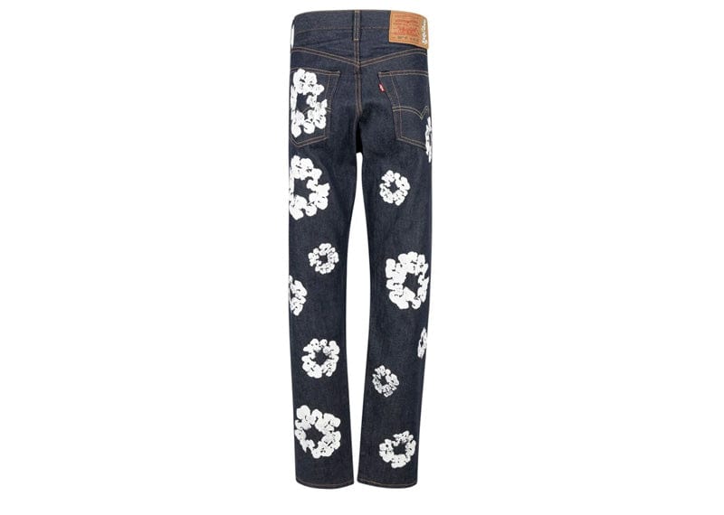 Denim Tears Streetwear Denim Tears Cotton Wreath Jean Selvedge