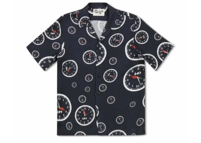 Denim Tears Streetwear Denim Tears CPT Short Sleeve Button Up