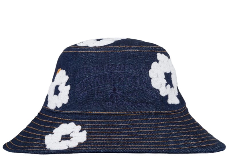 帽子 Denim Cotton Wreath Bucket Hat Denim Tears Denim Wreath Bucket Hat Indigo – Court Order