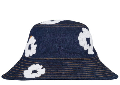Denim Tears Accessories Denim Tears Denim Wreath Bucket Hat Indigo