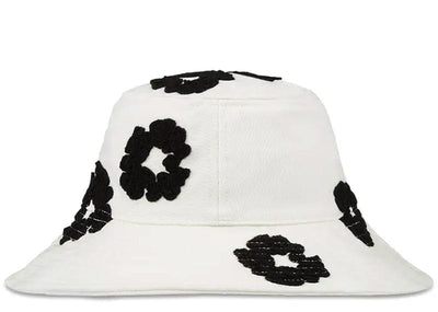 Denim Tears Accessories Denim Tears Denim Wreath Bucket Hat White