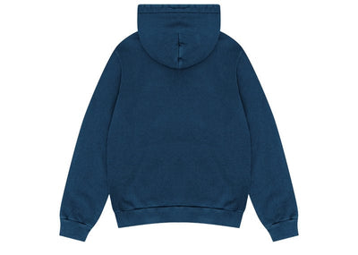 Denim Tears Streetwear Denim Tears Embroidered Floral Hoodie Navy