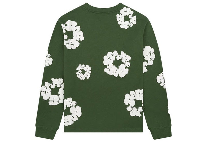 Denim Tears ラガーシャツ Denim Tears Wreath Long Sleeve T-shirt | Black | FARFETCH ZA