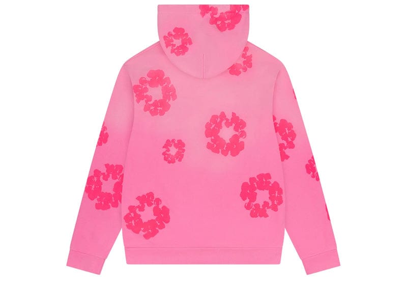 Denim Tears streetwear Denim Tears Mono Cotton Wreath Hoodie Pink
