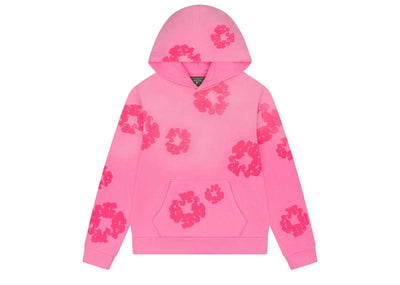 Denim Tears streetwear Denim Tears Mono Cotton Wreath Hoodie Pink