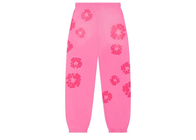 Denim Tears streetwear Denim Tears Mono Cotton Wreath Sweatpants Pink