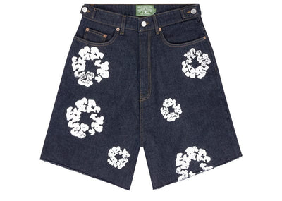 Denim Tears streetwear Denim Tears The Cotton Wreath Jean Short Selvedge