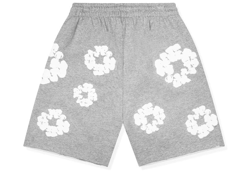 Denim Tears Streetwear Denim Tears The Cotton Wreath Shorts Dark Grey