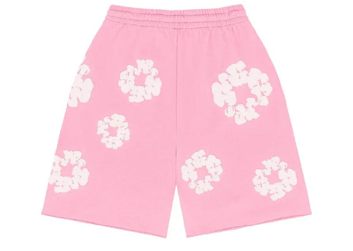 Denim Tears The Cotton Wreath Shorts Pink – Court Order