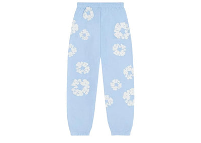 Denim Tears streetwear Denim Tears The Cotton Wreath Sweatpants Powder Blue