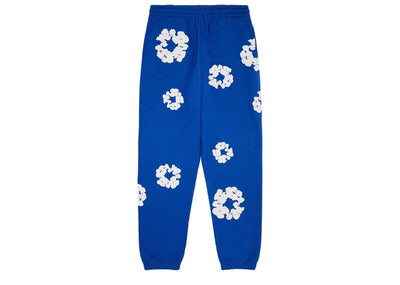 Denim Tears streetwear Denim Tears The Cotton Wreath Sweatpants Royal Blue