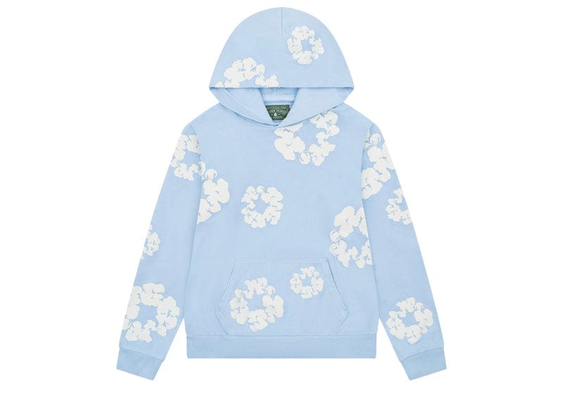Denim Tears streetwear Denim Tears The Cotton Wreath Sweatshirt Powder Blue