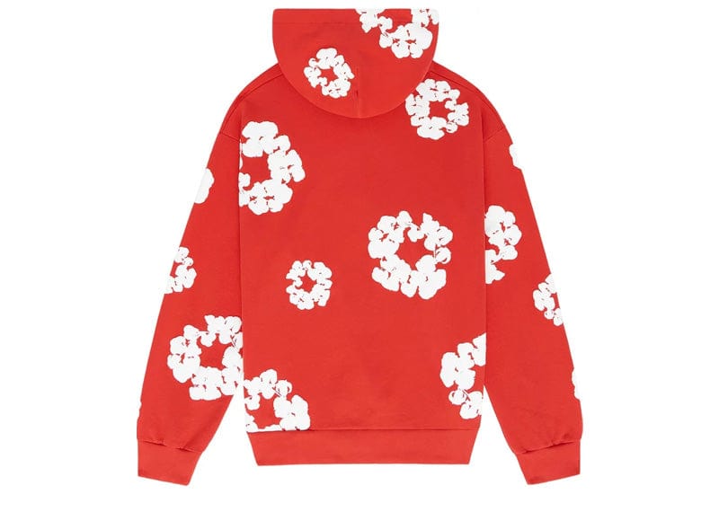 Denim Tears streetwear Denim Tears The Cotton Wreath Sweatshirt Red