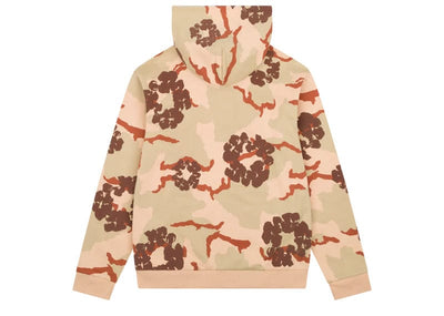 Denim Tears streetwear Denim Tears The Cotton Wreath Zip Sweatshirt Tan Camo