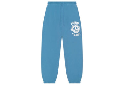 Denim Tears Streetwear Denim Tears University Sweatpants Light Blue