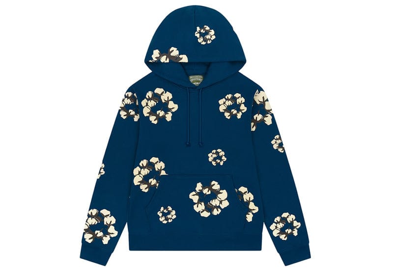 Denim Tears streetwear Denim Tears x CPFM Cactus Tears Wreath Hoodie Navy