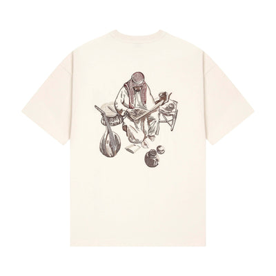 Derschutze Streetwear Derschutze Yasmin V4 Tee Creme