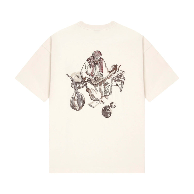 Derschutze Streetwear Derschutze Yasmin V4 Tee Creme