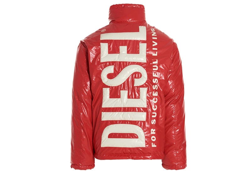 Diesel Streetwear Diesel Puffer Jacket Red