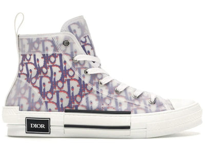 Dior sneakers Dior B23 High Top Red Blue Oblique