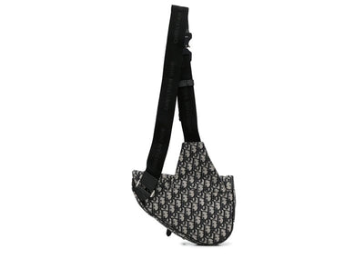 Dior handbags Dior Oblique Saddle Bag Black