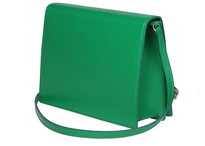 【VIP価格】DOLCE&GABBANA Green Exotic Leather Crossbody Bag DOLCE GABBANA Calfskin DG Logo Flap Crossbody Bag Green