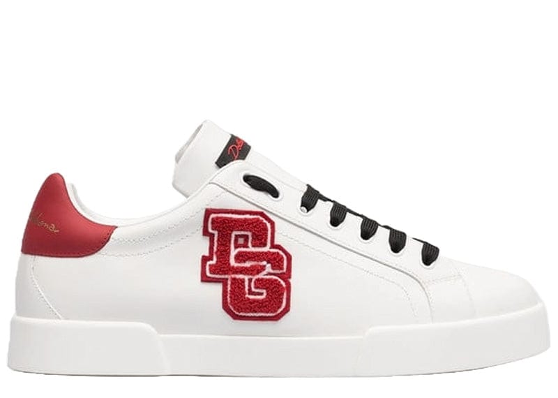 DOLCE & GABBANA Sneakers Dolce & Gabbana Portofino Patch White/Red Sneakers