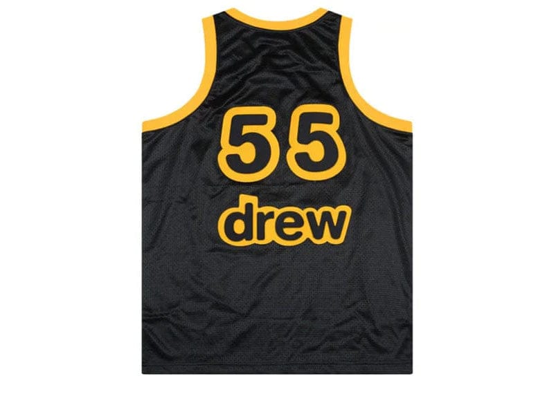 Drew House Streetwear drew house mesh mascot basketball jersey black