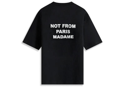 Drole de Monsieur streetwear Drole de Monsieur Basic Le Slogan T-shirt Black