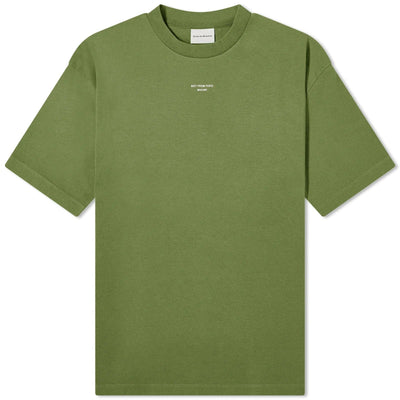 Drole de Monsieur Streetwear Drole de Monsieur Le Slogan Classique Tee Khaki