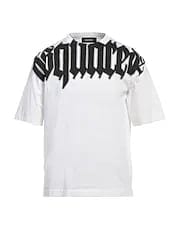 DSquare Streetwear Dsquared2 Gothic Loose Fit Tee White