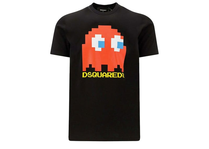 Dsquared2 パックマンTシャツ Dsquared2 Printed Pac-Man Tee Black – Court Order