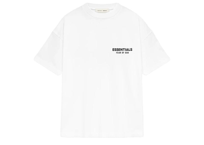 トップス 2025 FOG Essentials Classic Fit Tee Fear of God Essentials Classic Short Sleeve Tee Bright White