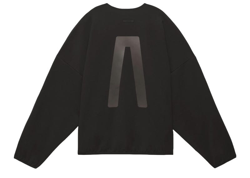 Fear of God Streetwear Adidas x Fear Of God Athletics Suede Fleece Crewneck Black